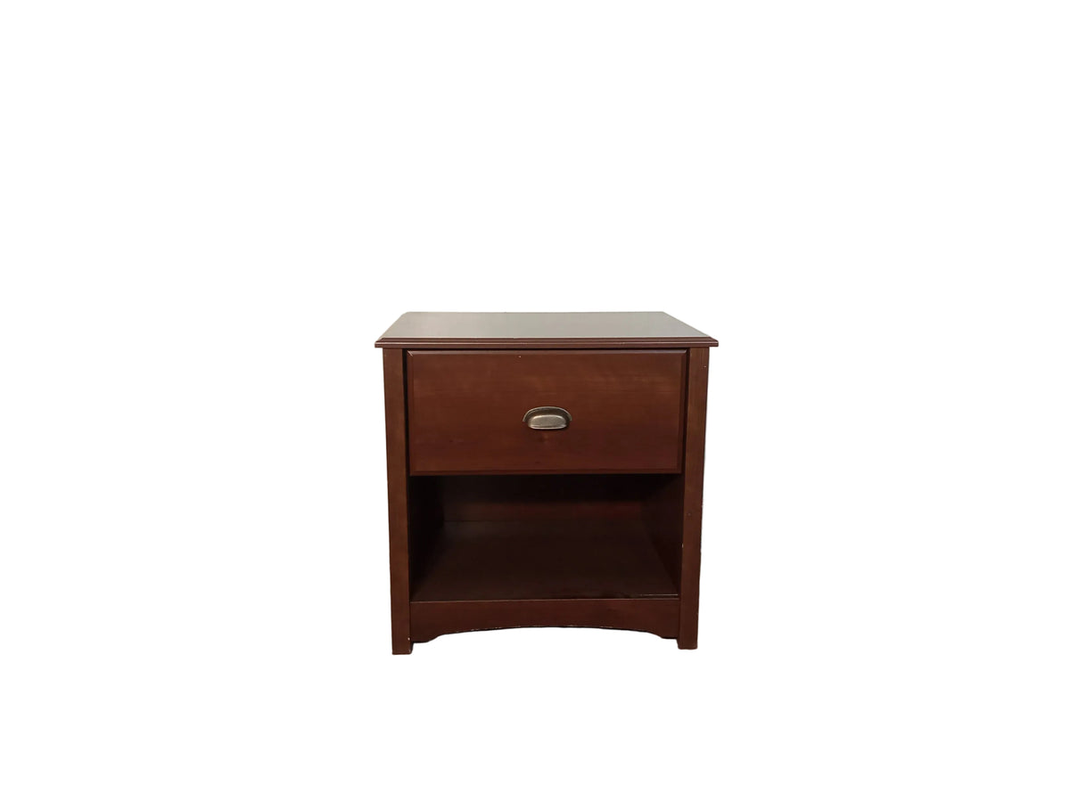 Dark Wood Nightstand