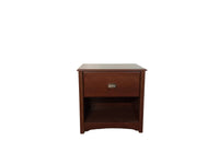 Dark Wood Nightstand