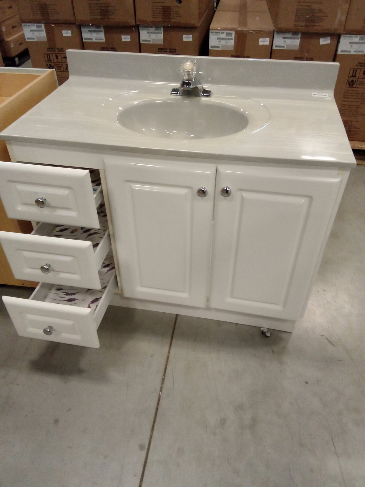 40"W Vanity with Sink