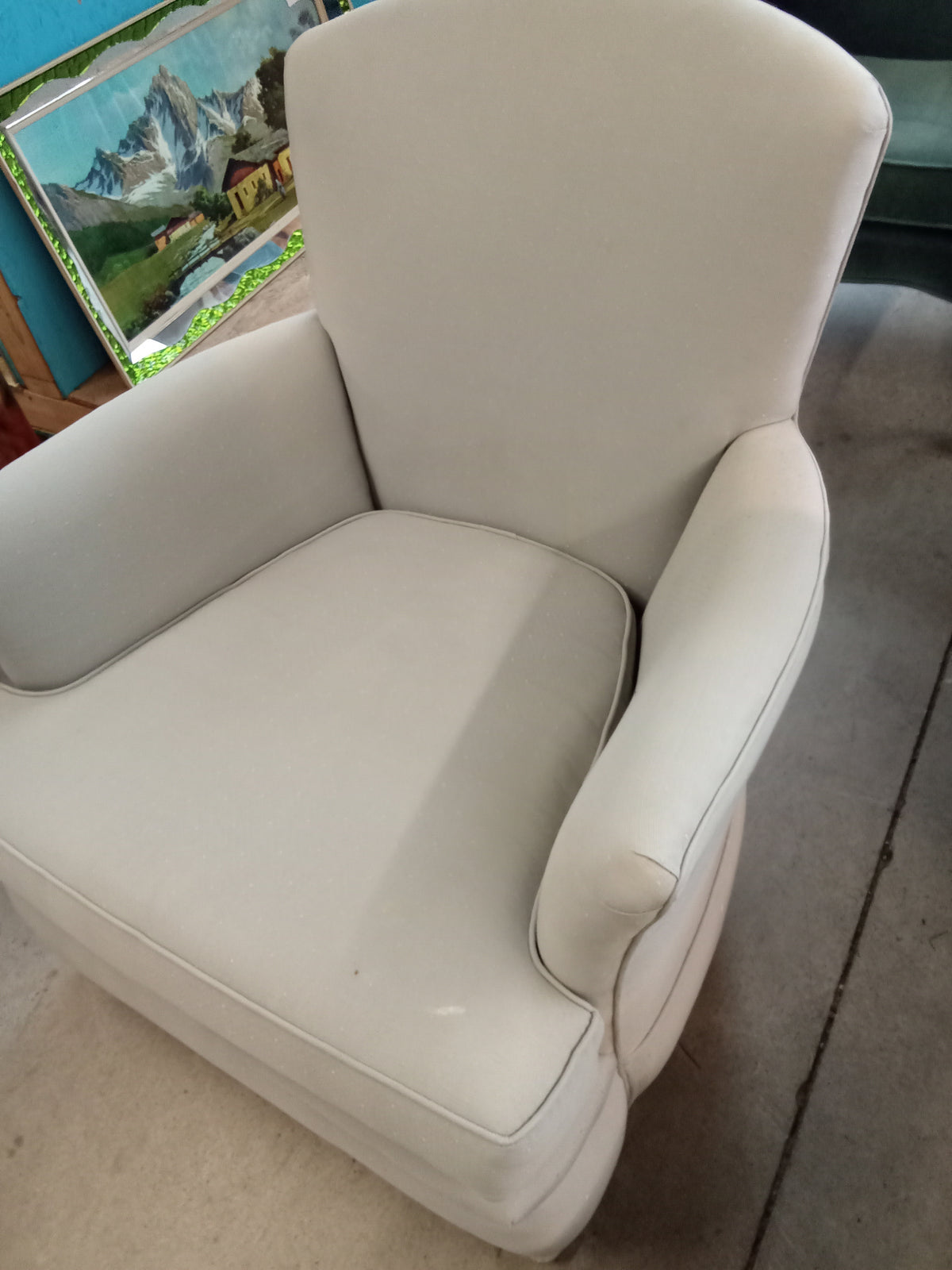 29.5"W Armchair in Gray