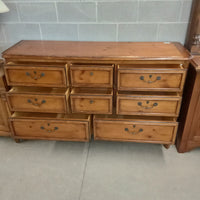 66"W 8-Drawer Dresser in Solid Wood