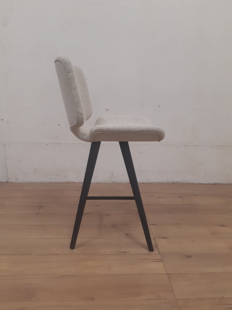 Grey Polyester Accent Chair