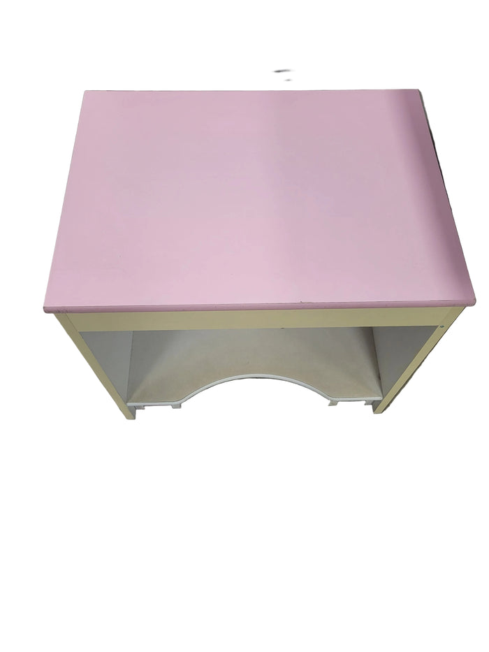 Small Pastel Pink Nightstand