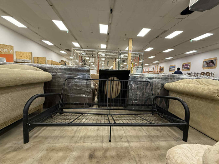 Black Metal Futon Frame