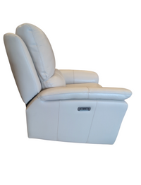 Cream Power Recliner Armchair