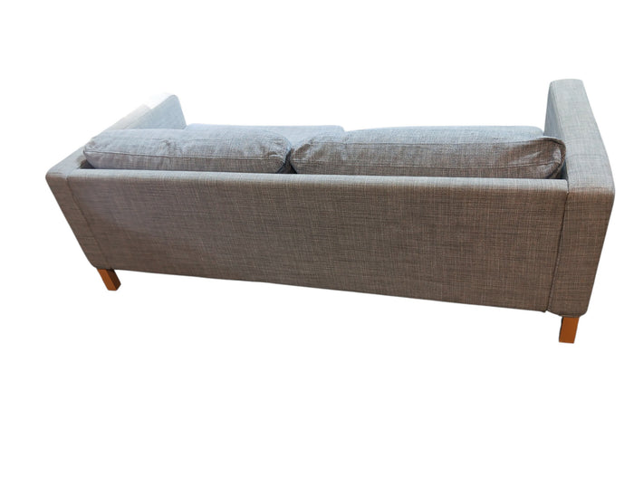 Light Blue Woven Fabric Sofa