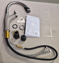 Blanco ARTONA Pull-Down Dual Spray Kitchen Faucet - PVD Steel/Truffle