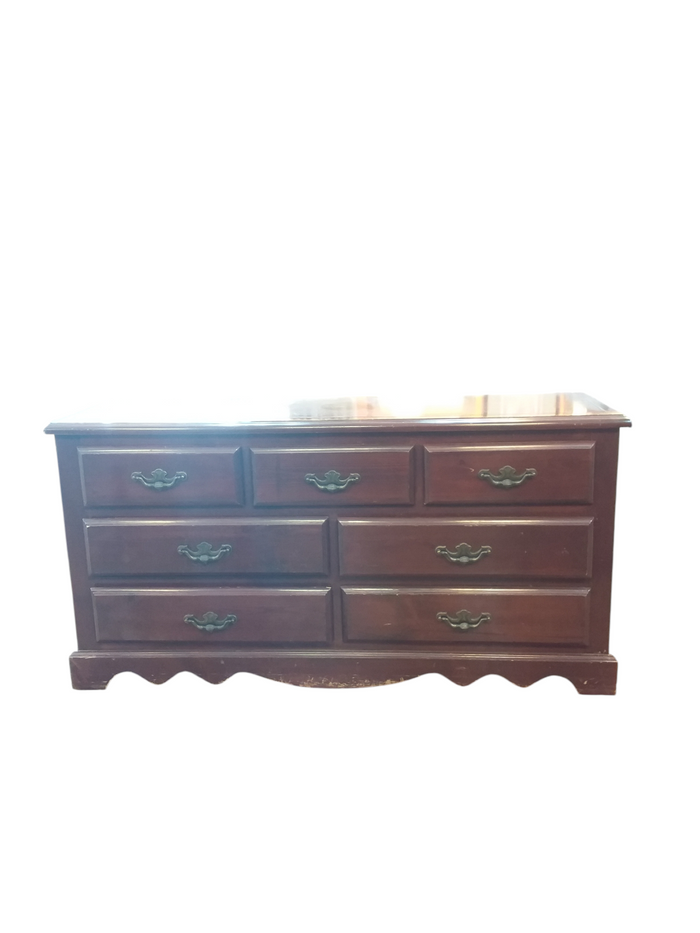 7-Drawer Solid Wood Dresser