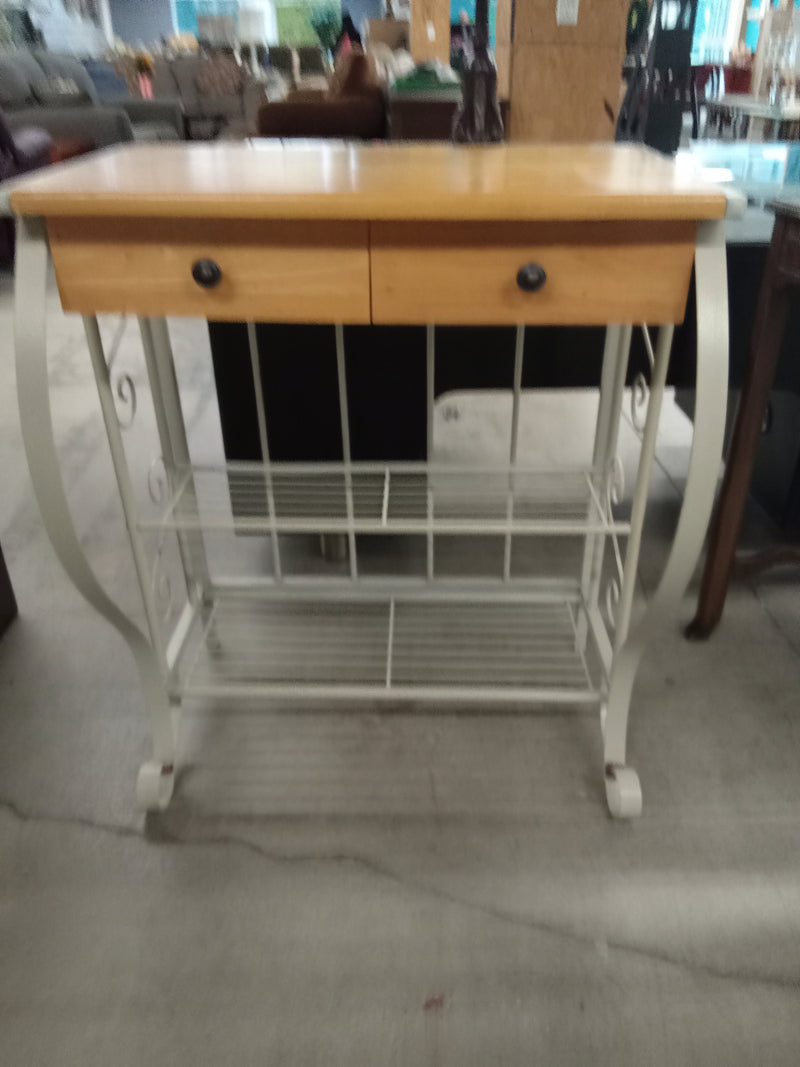 28"W Hall Table with Two Drawers
