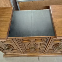 44"W Small Wooden Sideboard