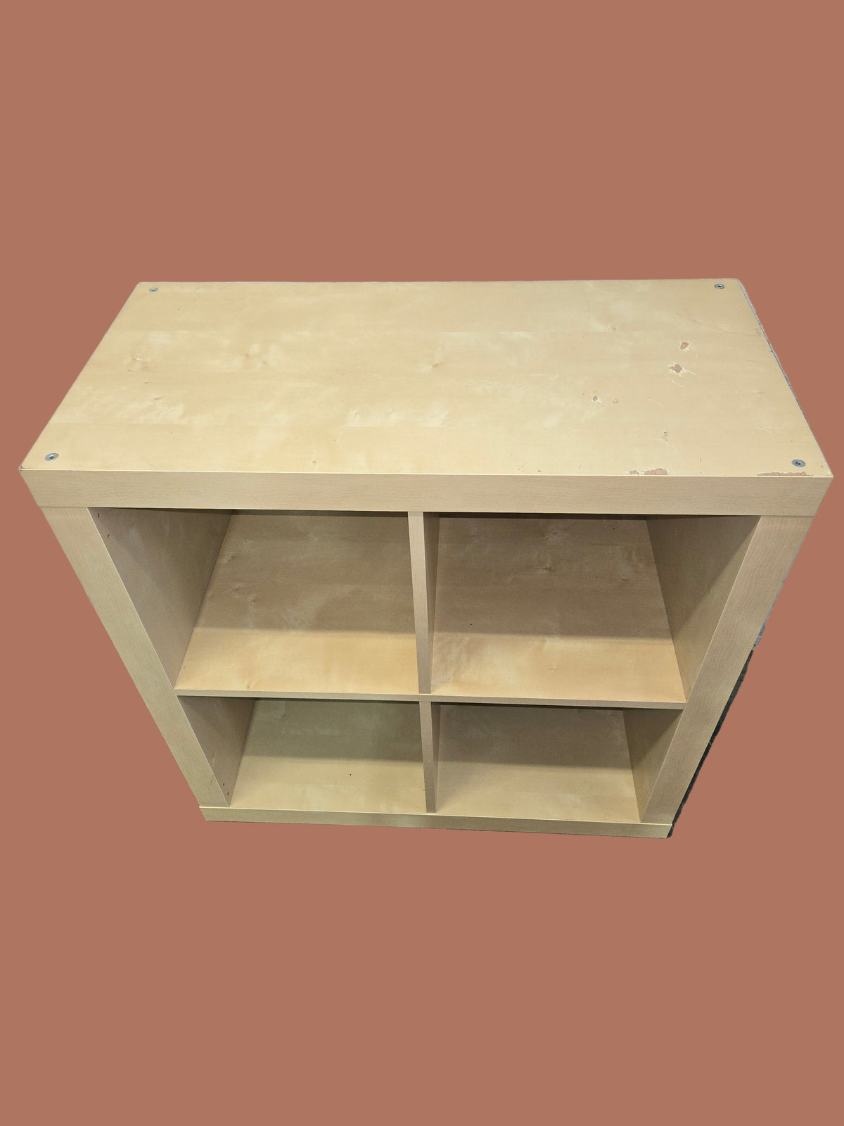 IKEA KALLAX 2x2 Cube Birch Shelving Unit