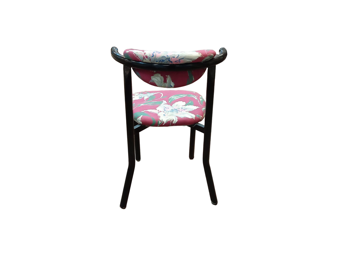 Floral Design Set of 4 Chairs