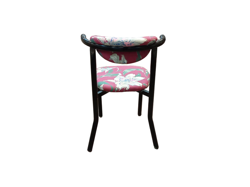 Floral Design Set of 4 Chairs