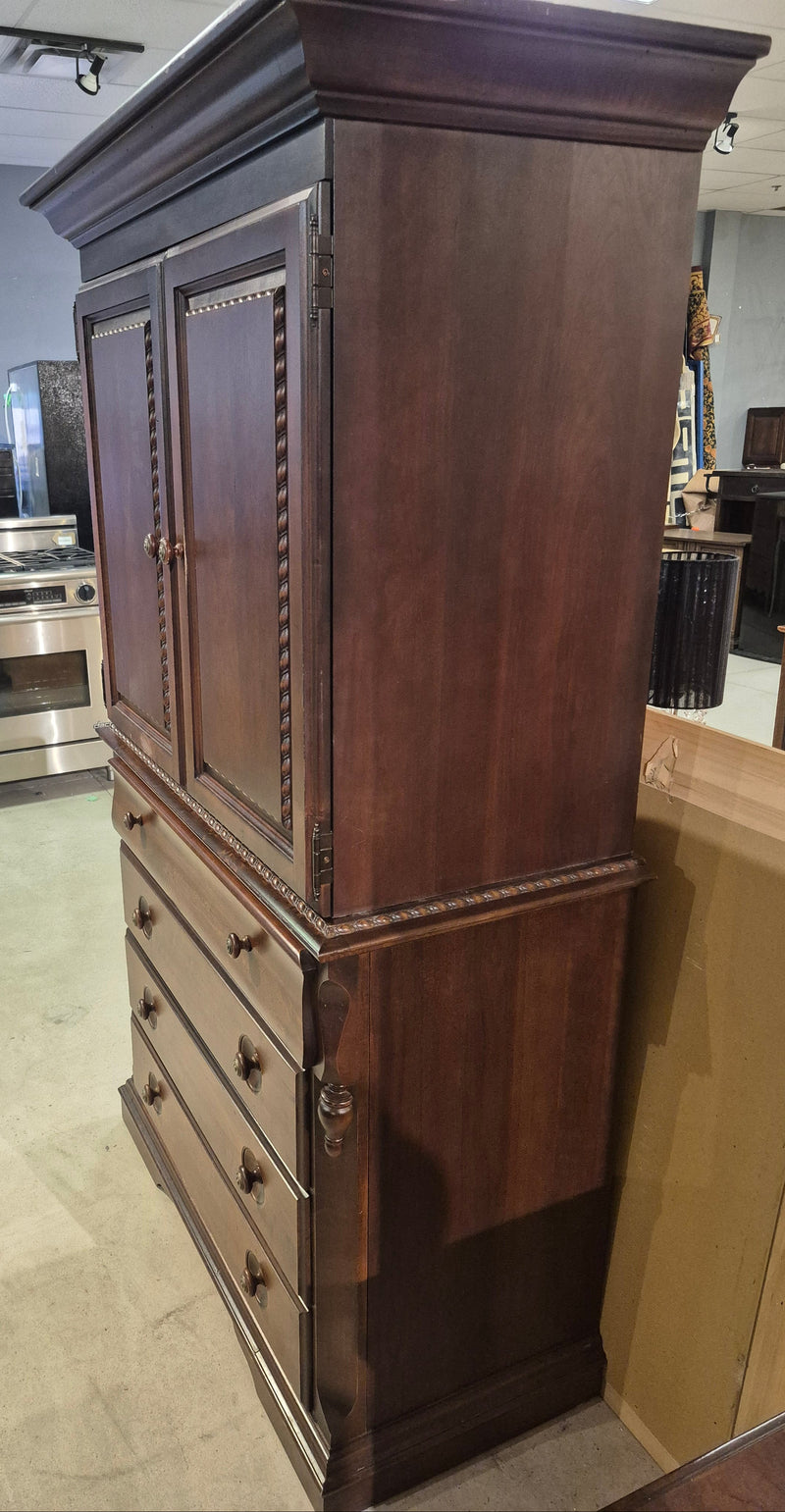 2-Pc Broyhill Armoire