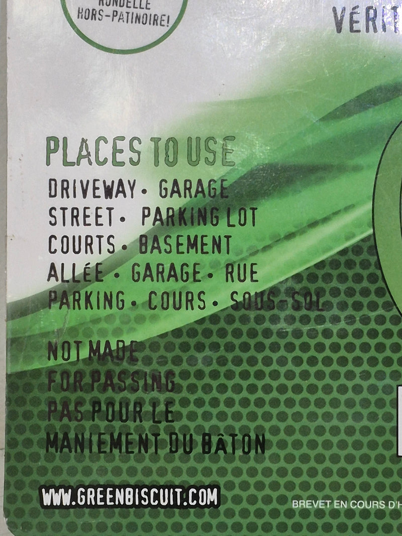 Green Biscuit Shooting Puck - Indoor/Outdoor