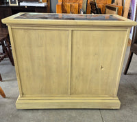 2-Door Credenza with Stone Top