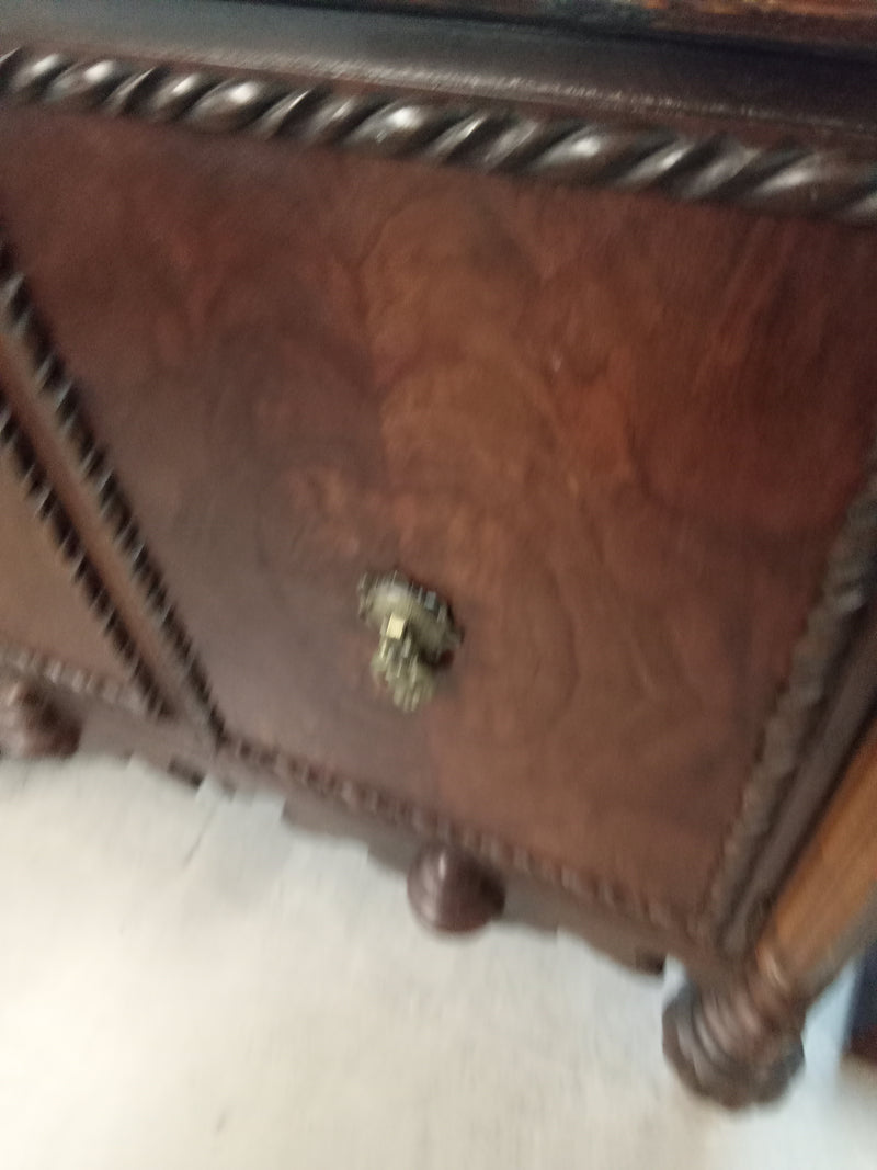 31"W Wooden Sideboard