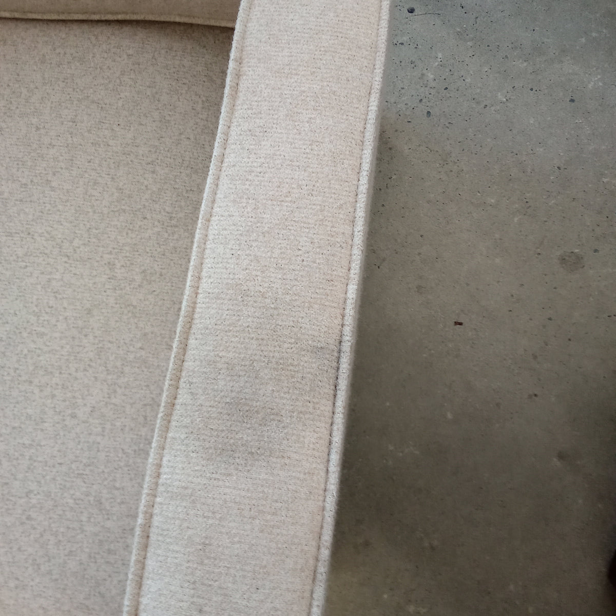32"W Armchair in Light Beige Fabric
