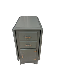 Pigeon Post Blue Drop-Leaf Buffet Table