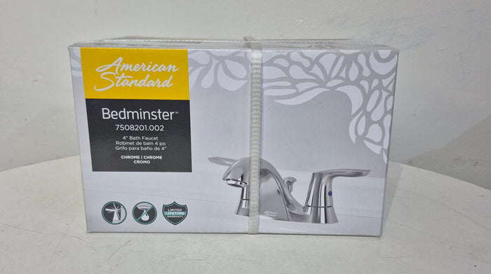 4" Centerset 2-Handle Bathroom Chrome Faucet