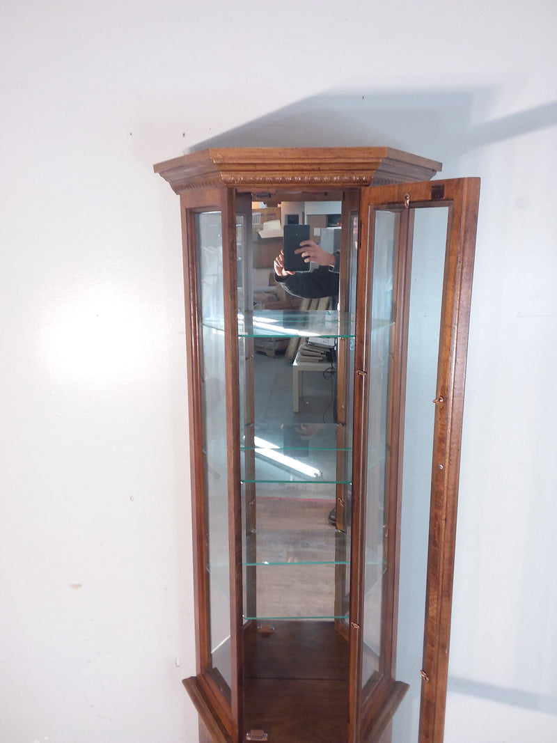 Mirrored Glass Display Cabinet