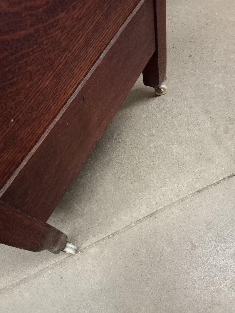 46"W Three Drawer Dresser in Oak