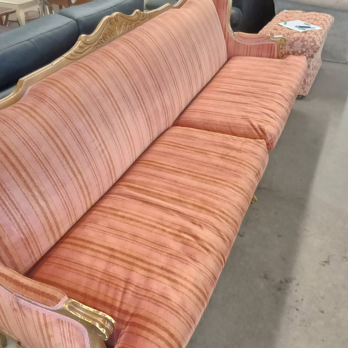 96"W 3-Seat French Provincial Sofa