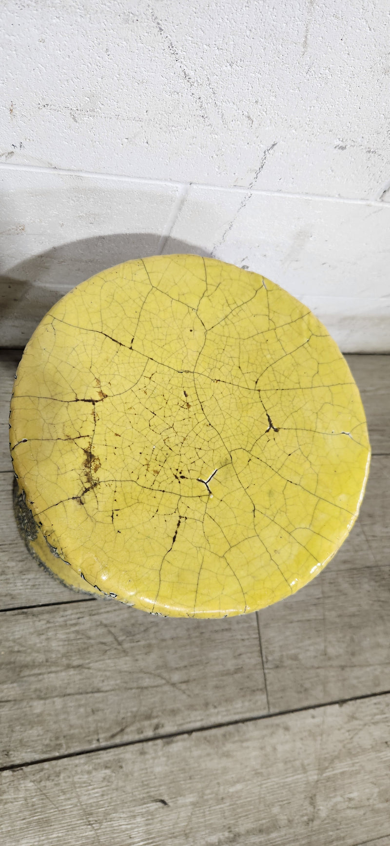 Vintage Ceramic Garden Stool / Pair