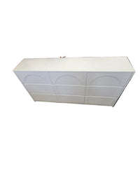 Modern White 9-Drawer Dresser