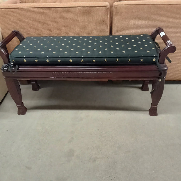 49"W Bench with Seat Cushion