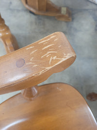 Oval Wooden Dining Set