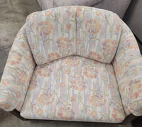 Pastel Floral Patterned Armchairs