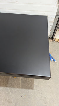 72"W Ebony Dining table