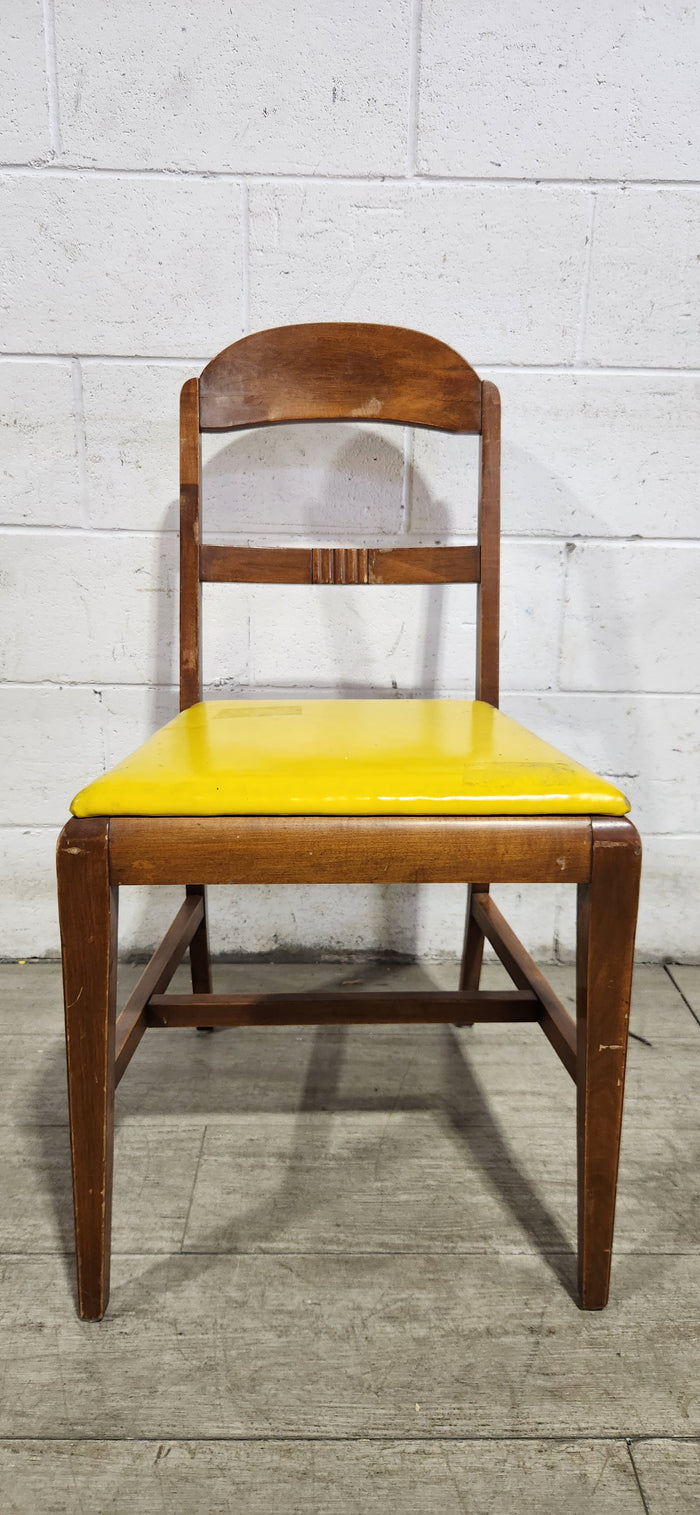 Mid-Century Modern Yellow Chair