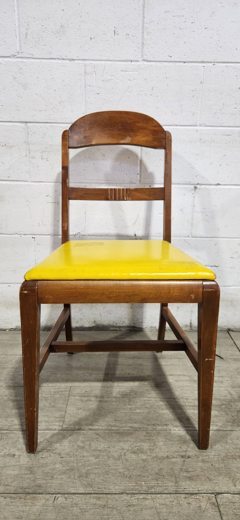 Mid-Century Modern Yellow Chair