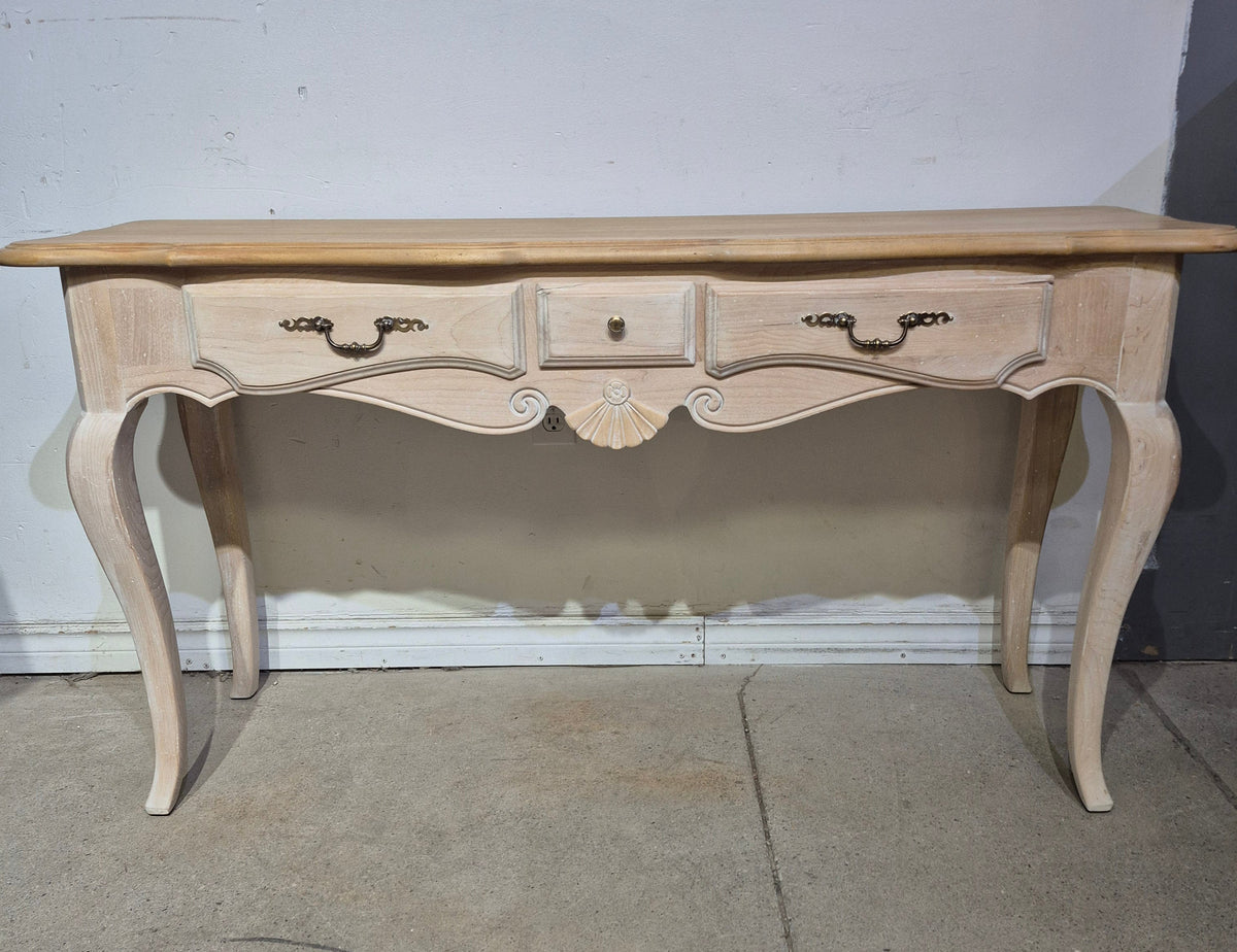 Vintage Ethan Allen French Provincial Sofa Table