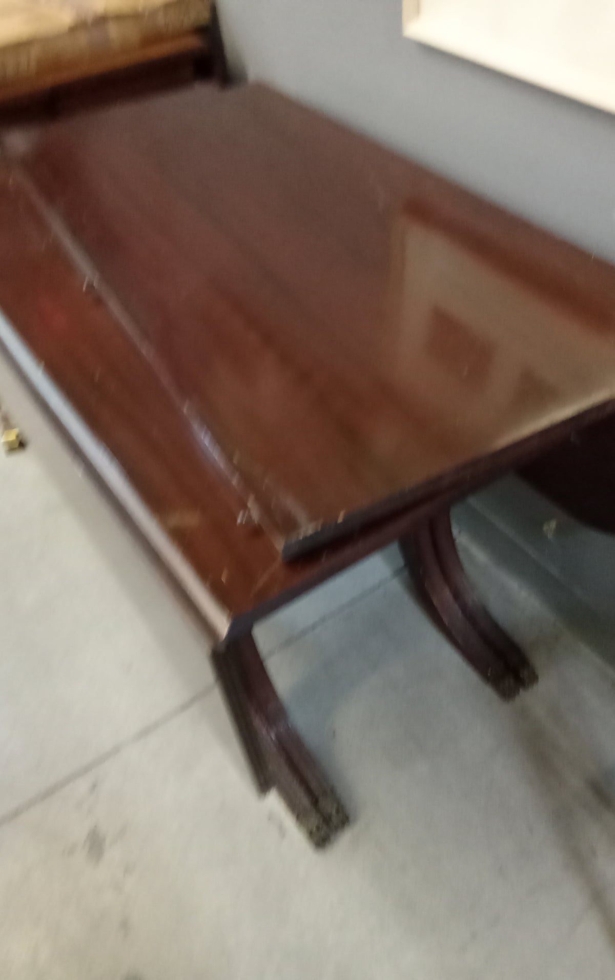 26"W Drop Leaf Dining Table with Leaf