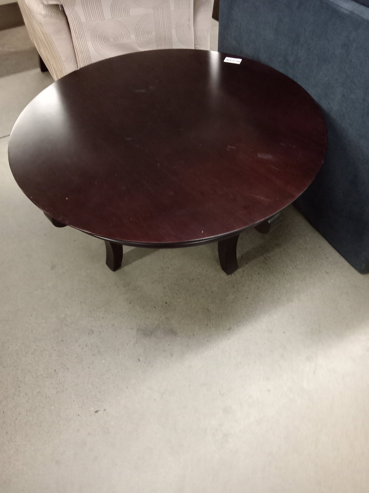 Brunette Round Coffee Table