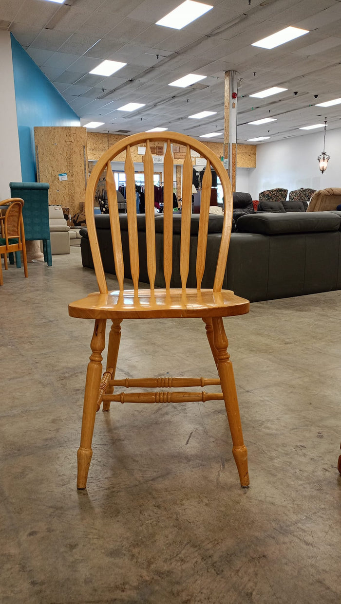 Light Colored Wooden Dining Set