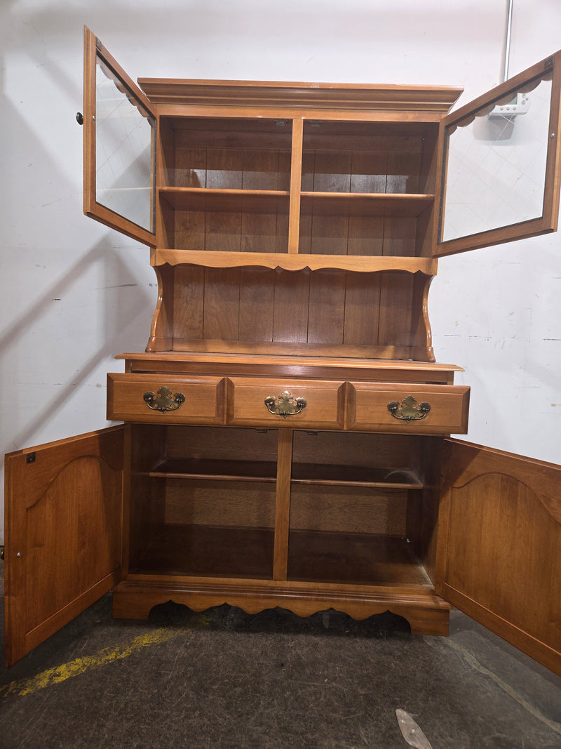 Maple China Cabinet