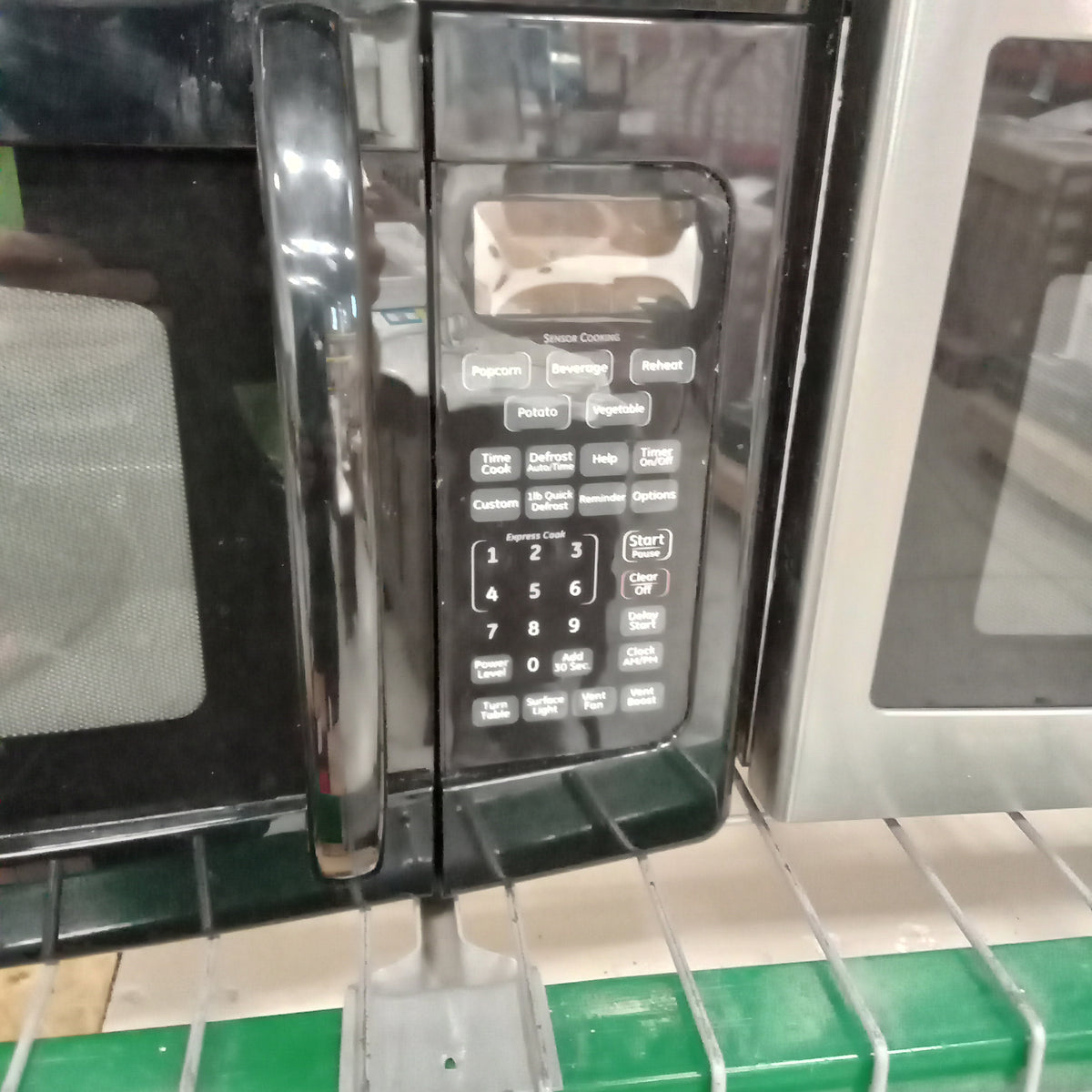 30"W Built-In Black Microwave