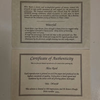 20"W Waterfall Limited Edition Artwork of Alice Reed