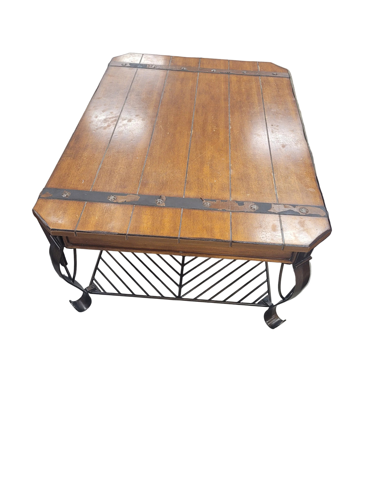 Large Farmhouse-Style Coffee Table
