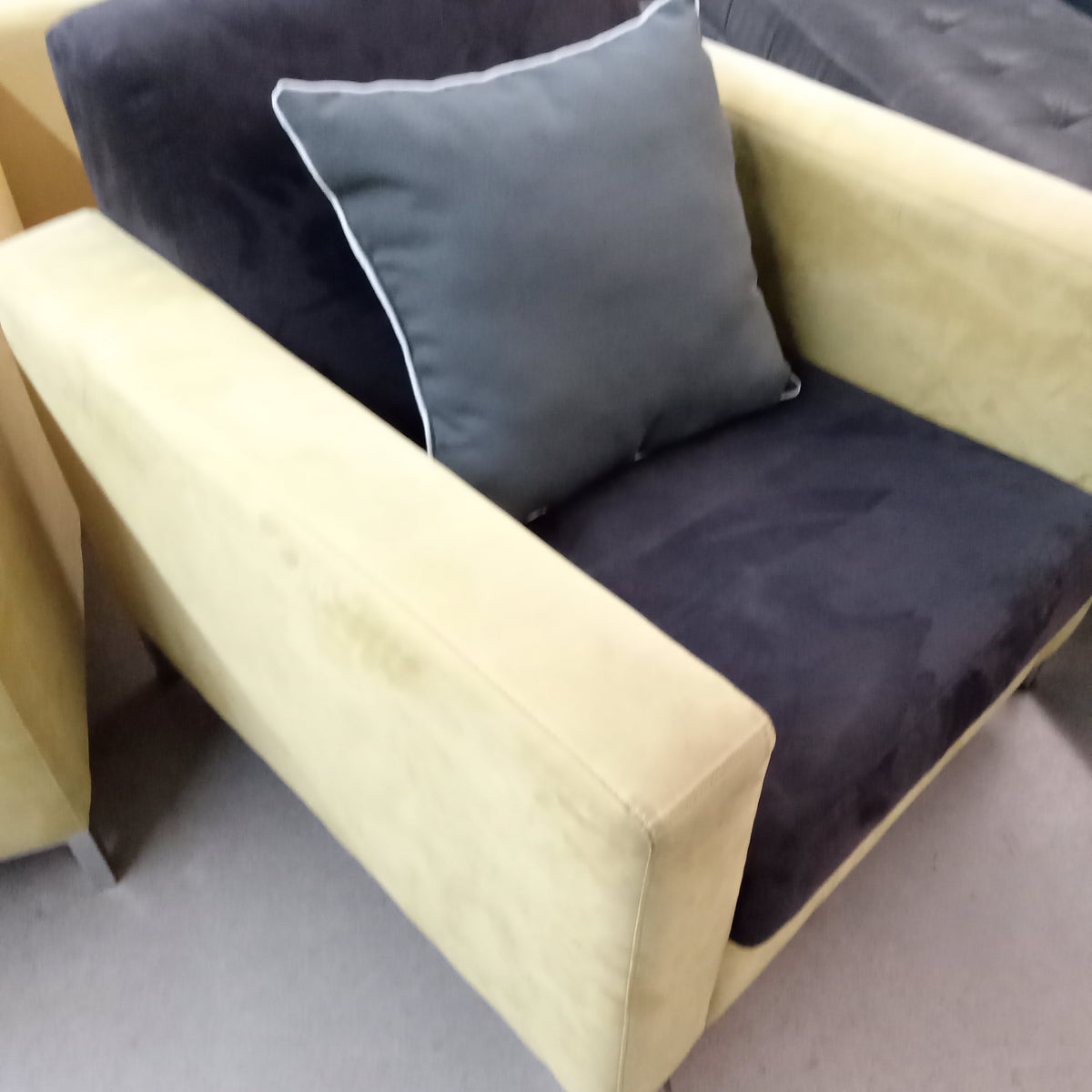 35"W Modern Style Armchair