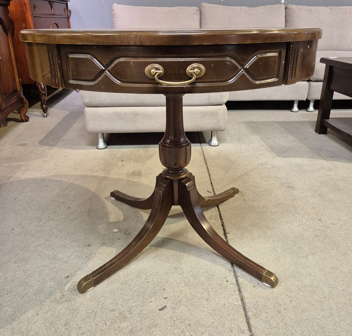 Mersman 30" Round Drum Accent Table