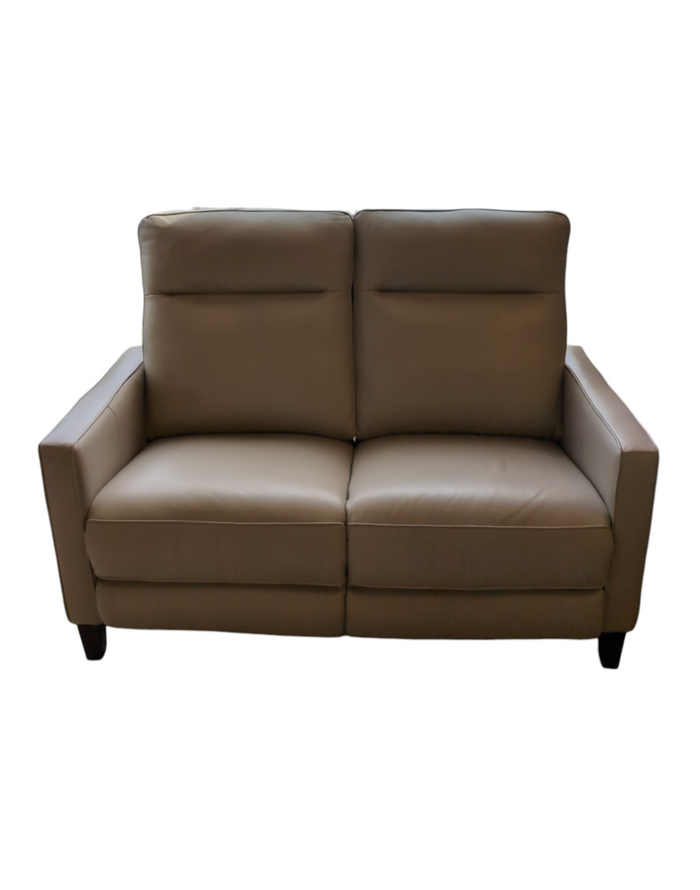 Cream Power Recliner Loveseat