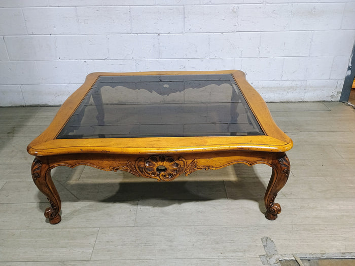 Coffee Table with Glass Top