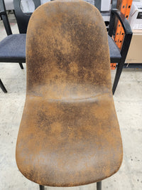 Modern Brown Upholstered Chair