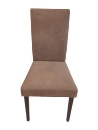 Dark Brown Wooden Dining Table w/ 4 Chairs