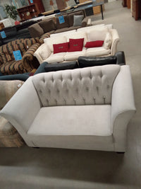 Love Seat in Grey